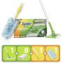 Набір для прибирання Swiffer 2in1 Kit Швабра + 1шт щітка від пилу + 8 шт сухих серветок для сухого прибирання